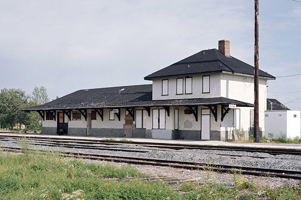 Canadian National Railway Station at Wabowden