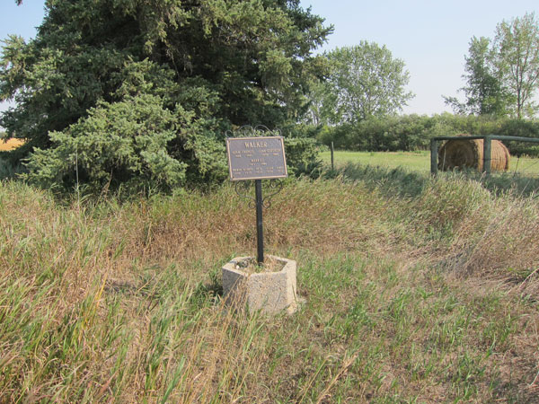 The Walker family monument