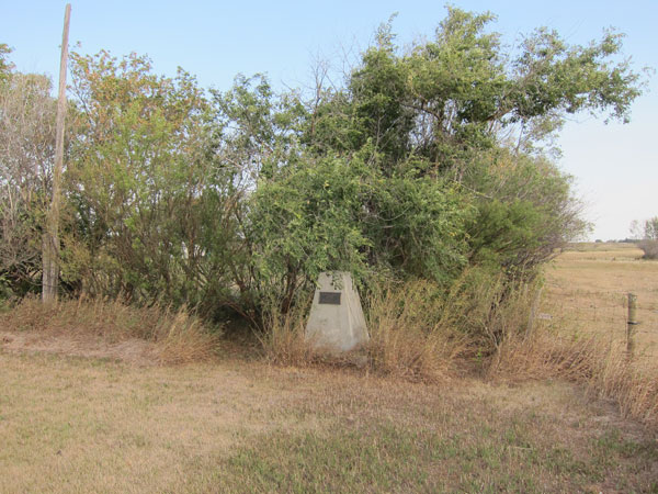 Wassewa School commemorative monument