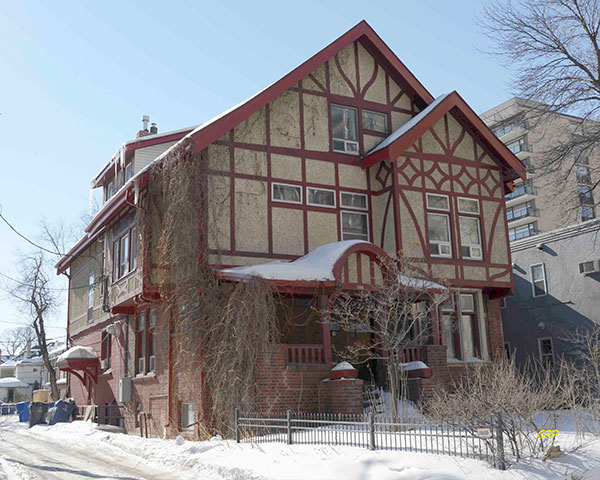 Waugh House, north elevation
