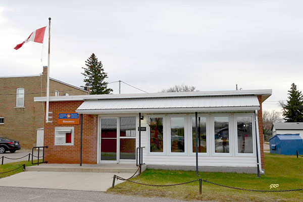 Dominion Post Office at Wawanesa