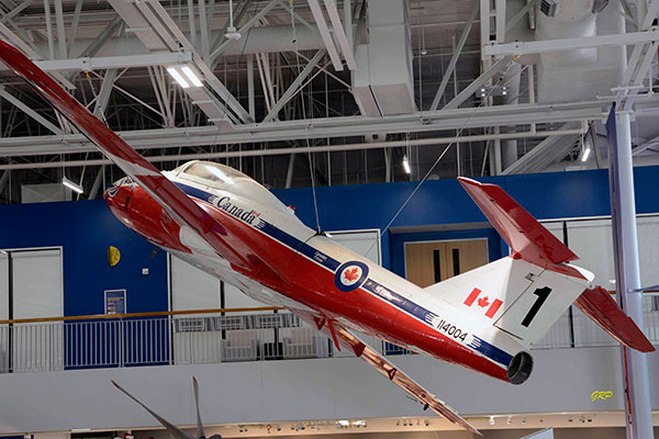 CT-114 Tutor at the Royal Aviation Museum of Western Canada