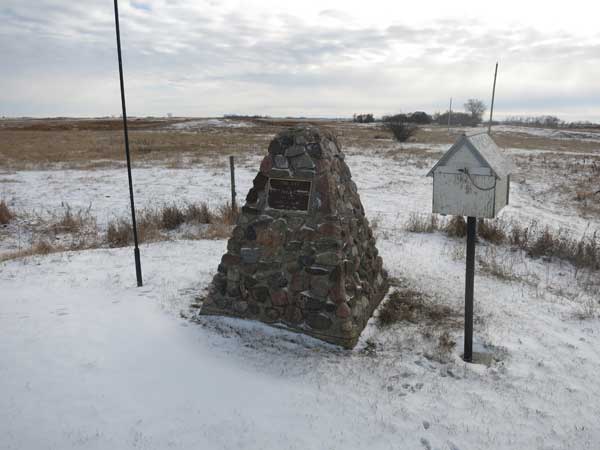 West Hall School commemorative monument