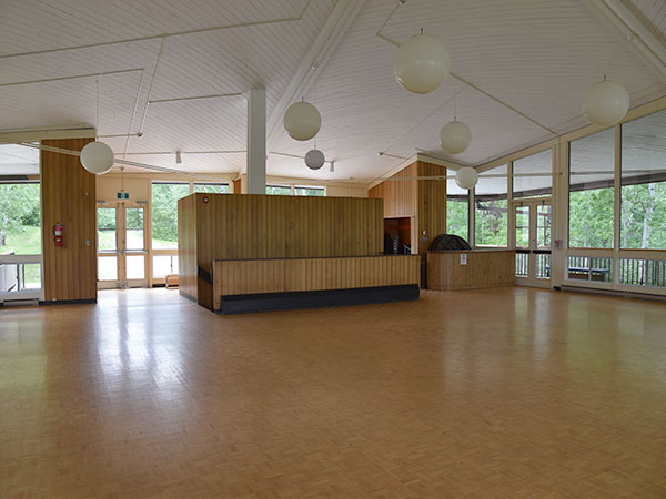 Interior of the Errick F. Willis Pavilion