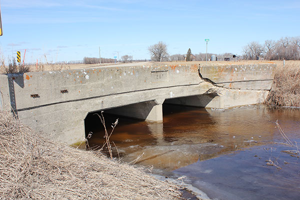 Concrete culvert bridge #1421