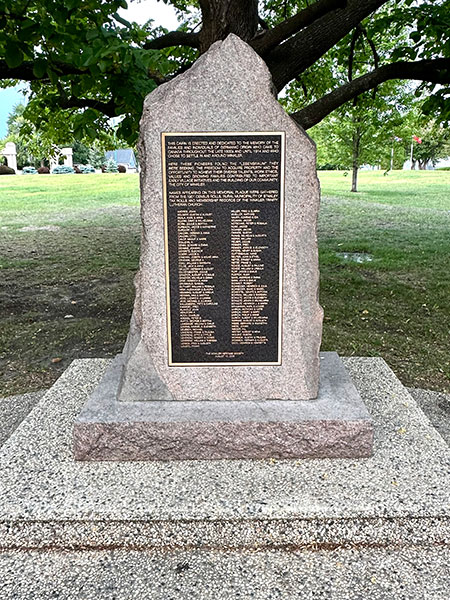 Winkler Pioneers Monument