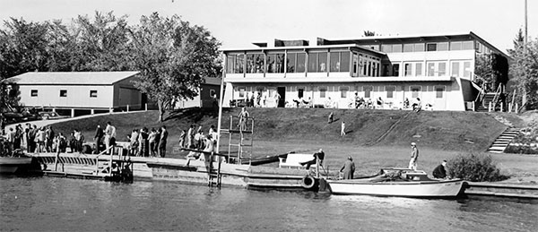 Final clubhouse of the Winnipeg Canoe Club