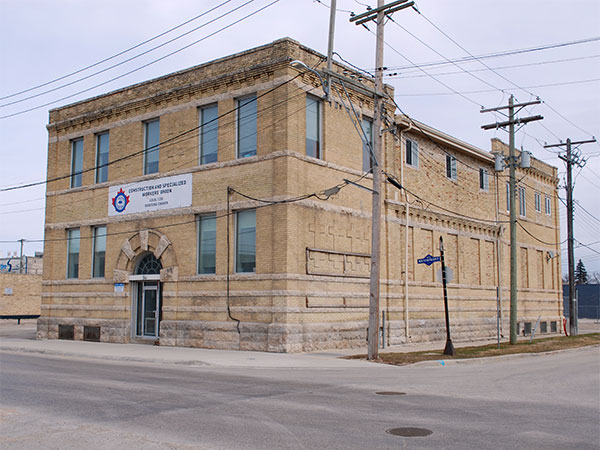 The former Winnipeg Hydro Sub-Station No. 3