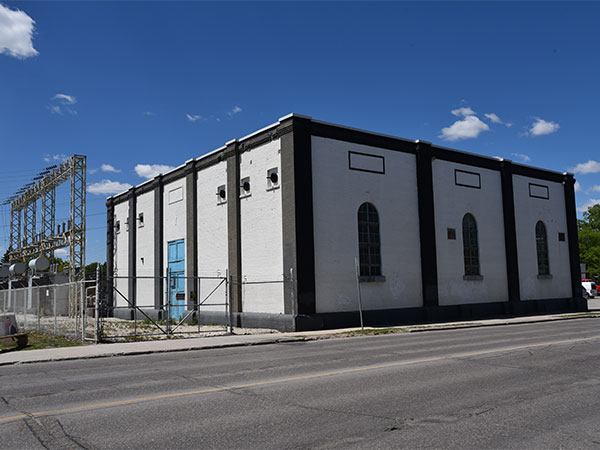 The former Winnipeg Hydro Sub-Station No. 5