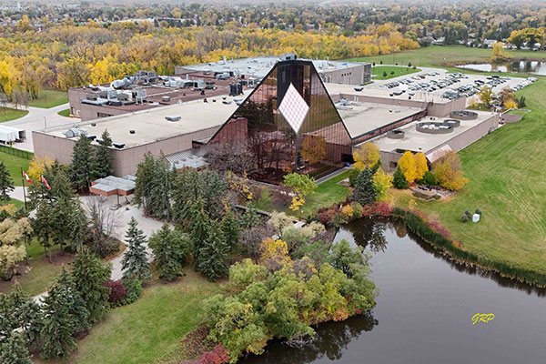 Exterior of the Royal Canadian Mint Winnipeg