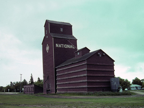 Former National Grain elevator at Winnipegosis