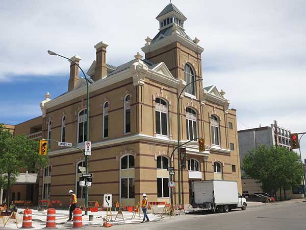 The former Winnipeg Police Court building