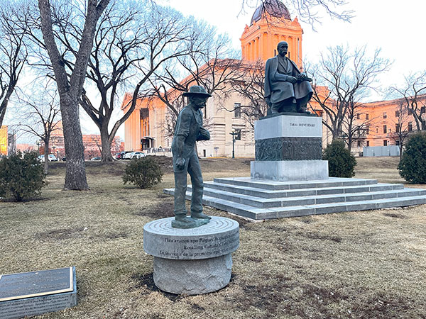 Winnipeg Receiving Station Monument