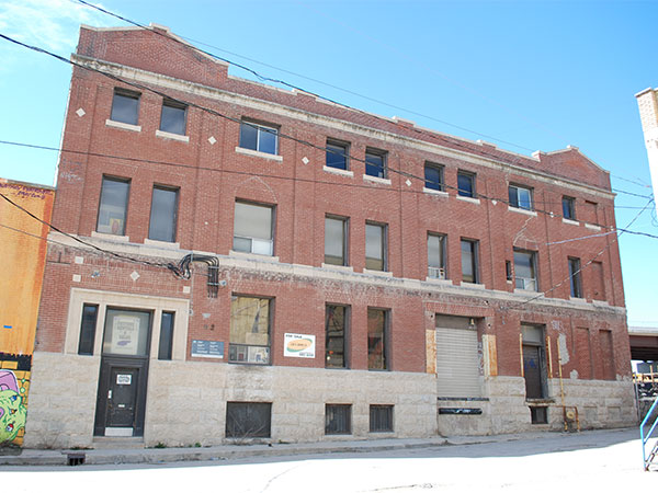 The former Wilkinson Kompass & Hawkey Warehouse