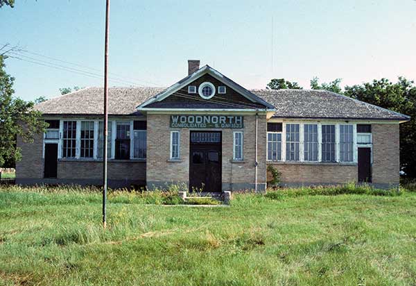 The former Woodnorth School building