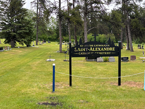 St. Alexander Roman Catholic Cemetery at Woodridge