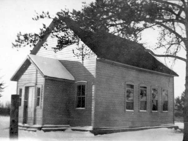 The original Zalisia School building