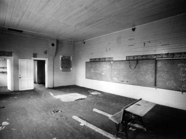 Interior of Zaporoza School building