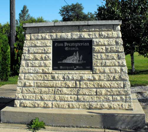 Zion Presbyterian Church Monument
