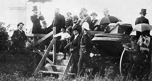 Unveiling the Seven Oaks Monument, 1891