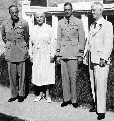 Lieutentant Governor and Mrs. McWilliams with the Duke of Kent, 1941
