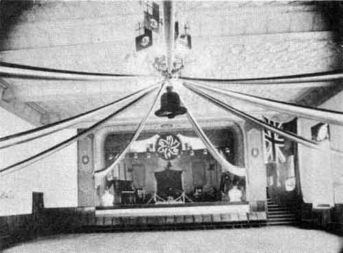 Interior of the former Dauphin Town Hall, now the Dr. Vernon L. Watson Arts Centre