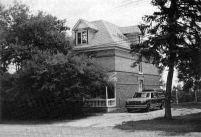The former Stuart Residence on Eveline Street, Selkirk.