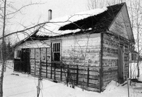 Teacherage at Cork Cliff School.