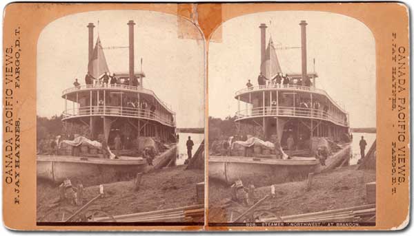 Steamer Northwest docked at Brandon
