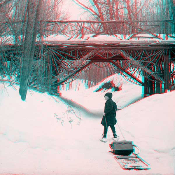 A winter outing in the park