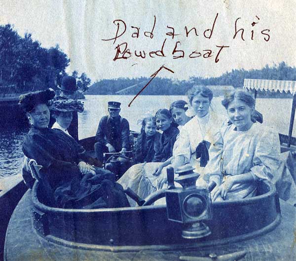 My grandfather's motorboat
