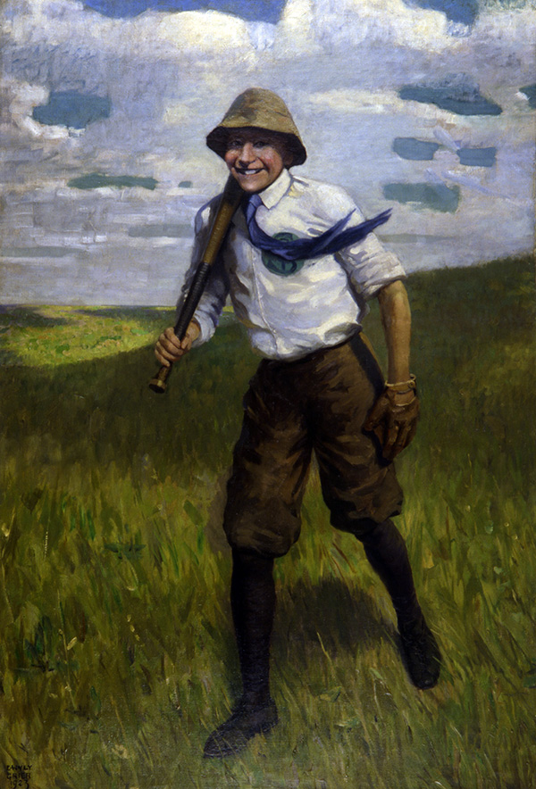 “Spirit of Youth” by Sir Edmund Wyly Grier (1862–1957).