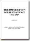 The Dafoe-Sifton Correspondence,	1919-1927