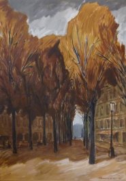 Place Dauphine, Paris (1991)