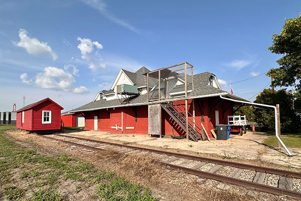 Beautiful Plains Museum in the former Canadian National Railway station