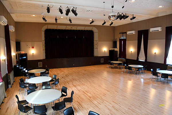 Interior of Vernon Watson Arts Centre