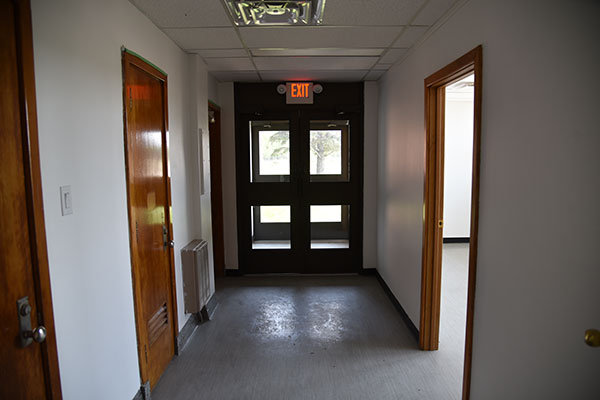 Interior of the former Emerson Customs Building