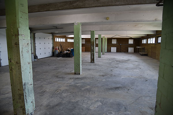 Interior of the former Emerson Customs Building