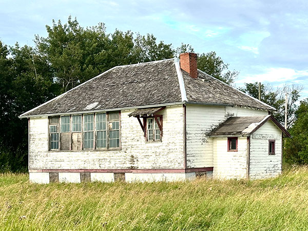 The former Fishers Siding School