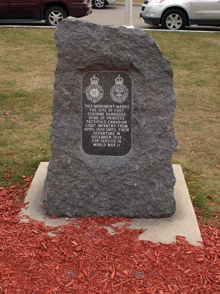 Fort Osborne Barracks Monument