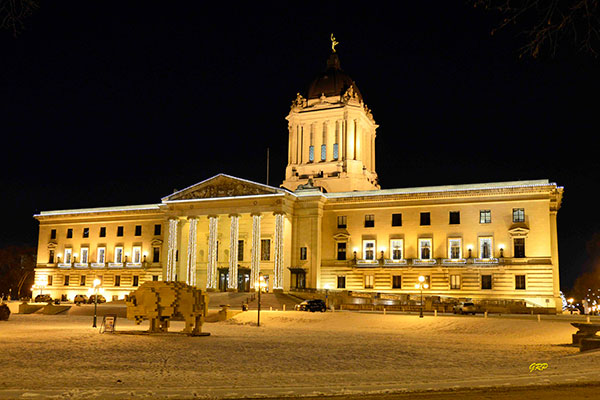 The third Manitoba Legislative Building