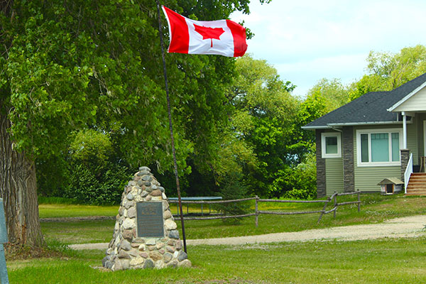 North Ridge Road School commemorative monument