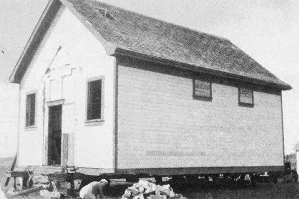 The first Reeve School, the former Glenhope School building