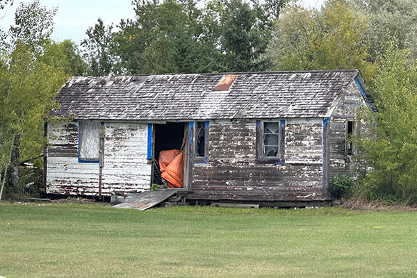 Former Canadian Pacific Railway station at Silver