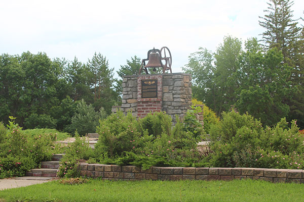 Ste. Marie Park monument