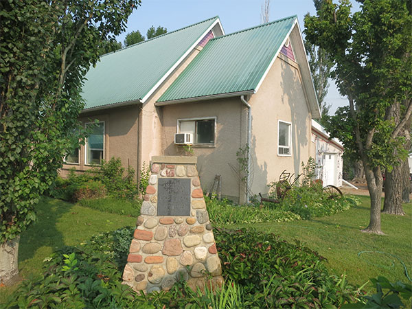 The former St. Paul’s Anglican Church and commemorative monument